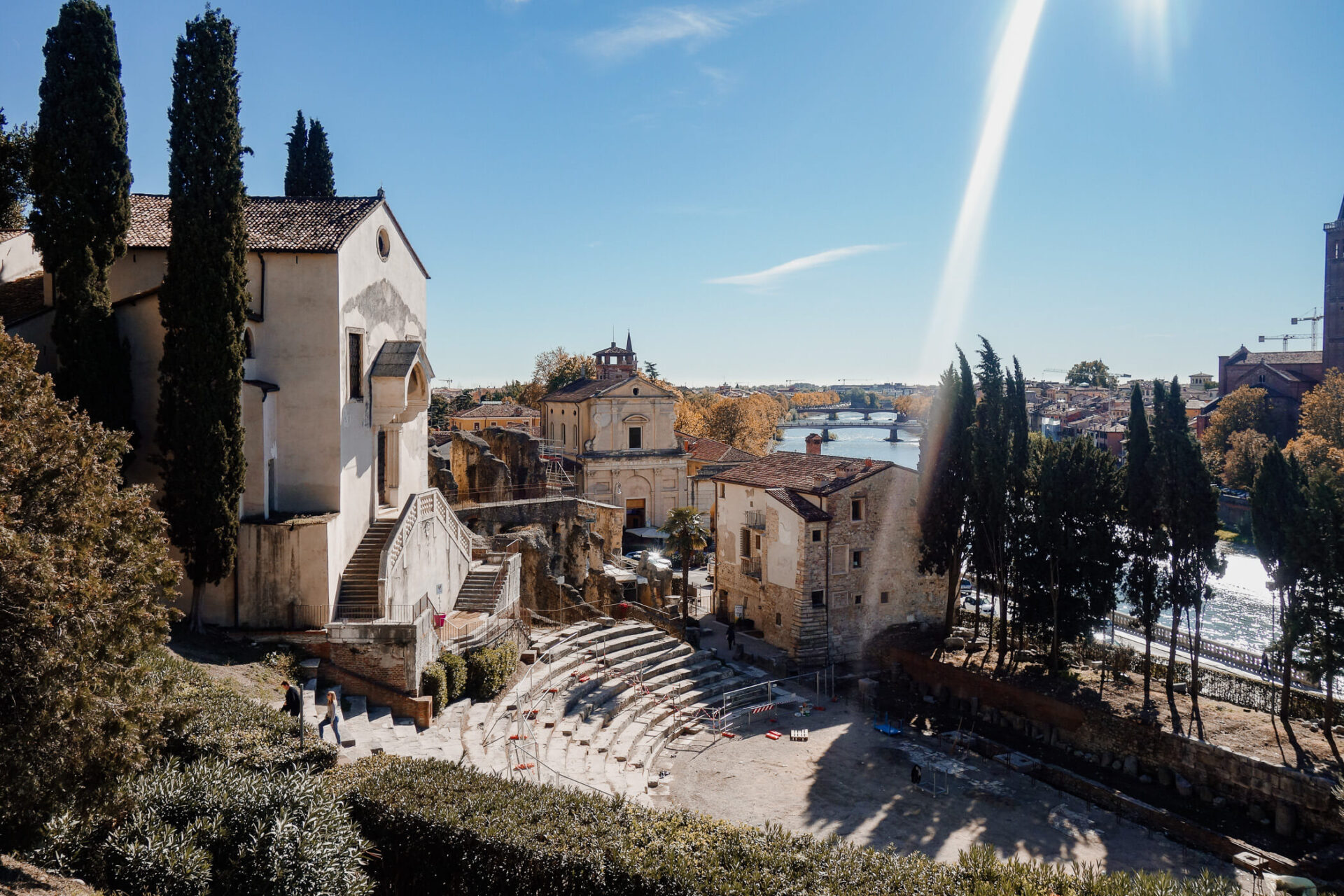 Teatro Romano en Museo Archeologico