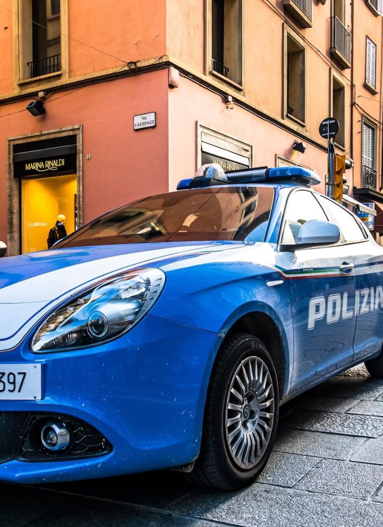 Polizia Italië | politie Italië | Italiaanse politie | Italiaanse politieauto | Alfa Romeo politieauto
