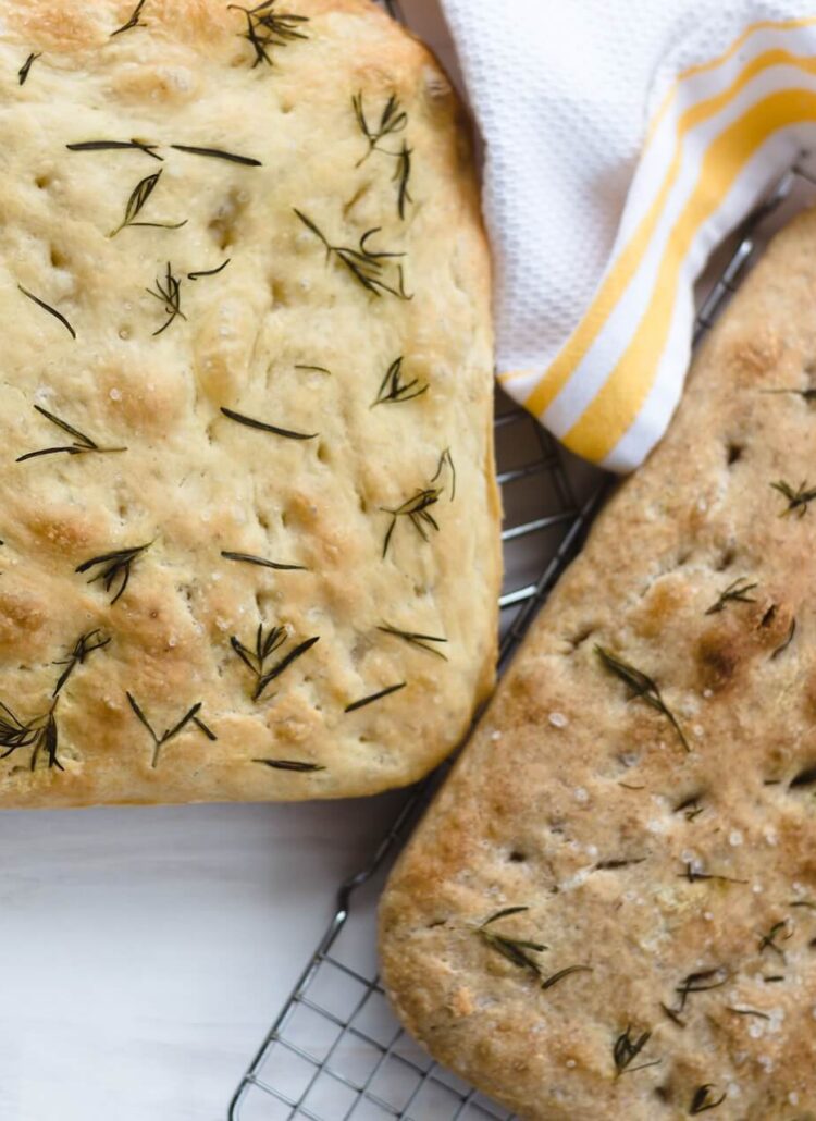 Recept voor rozemarijn focaccia