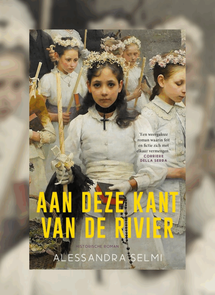 Aan deze kant van de rivier recensie, Alessandra Selmi, Aan deze kant van de rivier cover