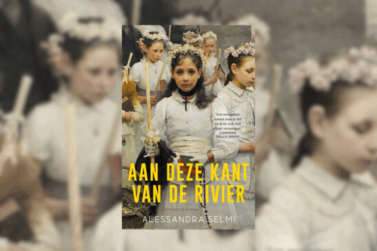 Aan deze kant van de rivier recensie, Alessandra Selmi, Aan deze kant van de rivier cover