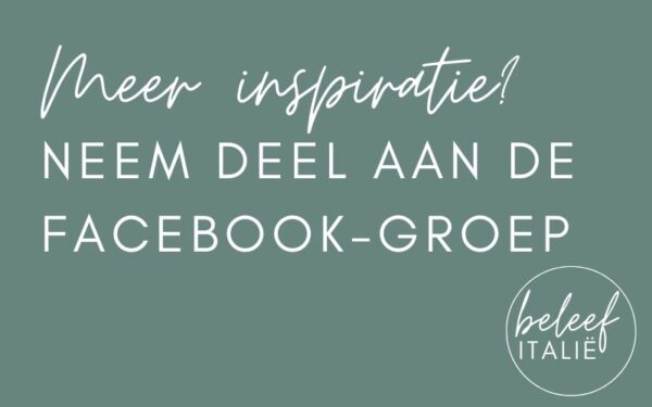 Beleef Italië op Facebook