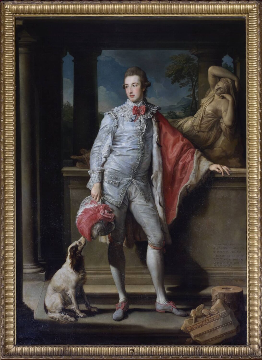 Pompeo Batoni, Portret Van Thomas William Coke, 1774, Holkham Hall. © with the kind permission of the Earl of Leicester and the Trustees of the Holkham Estate.