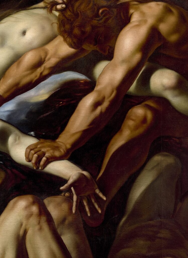 Louis Finson, Chaos of De strijd van de vier elementen, 1611. Sarah Campbell Blaffer Foundation, The Museum of Fine Arts, Houston | Italië Uitgelicht |