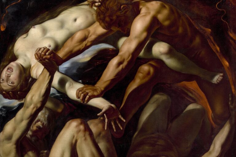 Louis Finson, Chaos of De strijd van de vier elementen, 1611. Sarah Campbell Blaffer Foundation, The Museum of Fine Arts, Houston | Italië Uitgelicht |