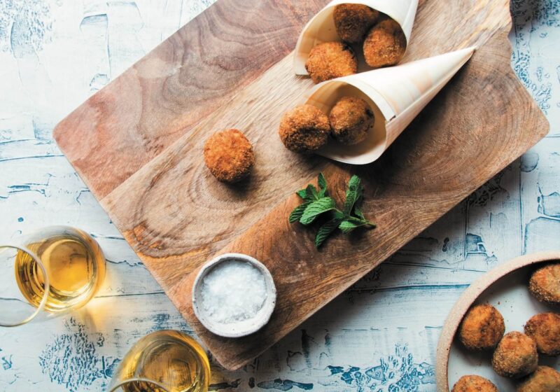 Recept voor Polpettine di melanzane. Bron: Italian Streetfood