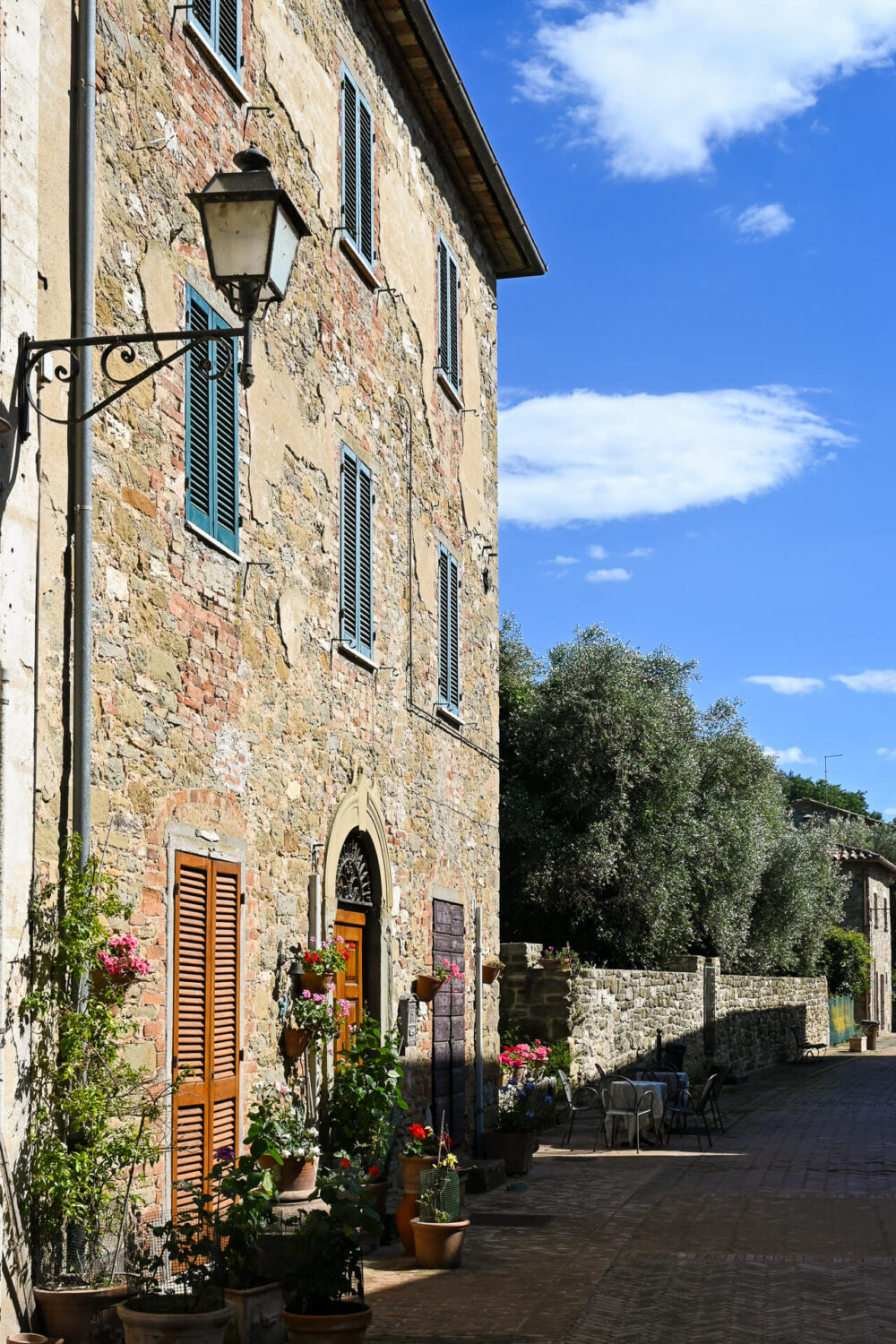 Hoofdstraat van Isola Maggiore Lago Trasimeno tips