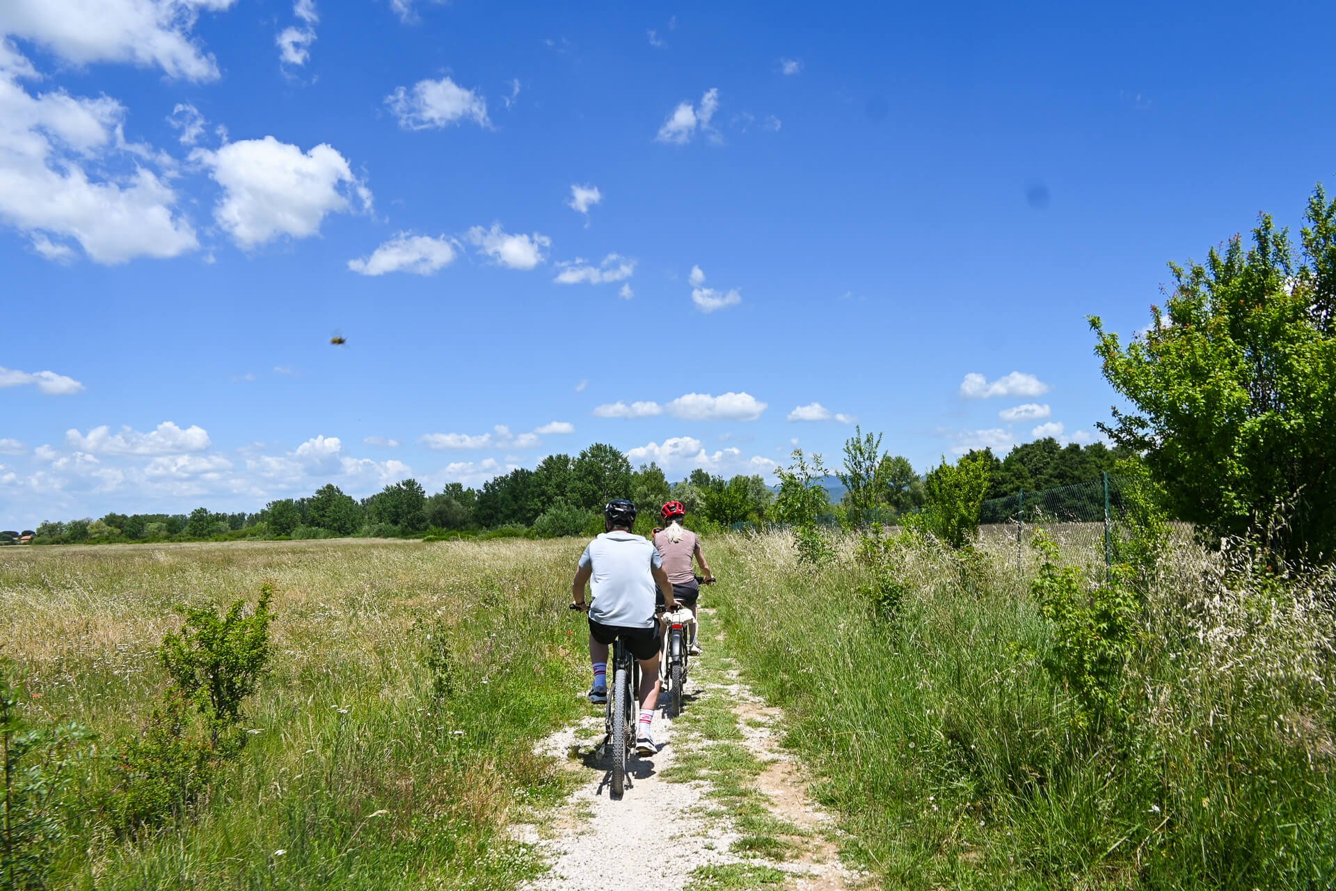 Fietsroute langs het Lago Trasimeno