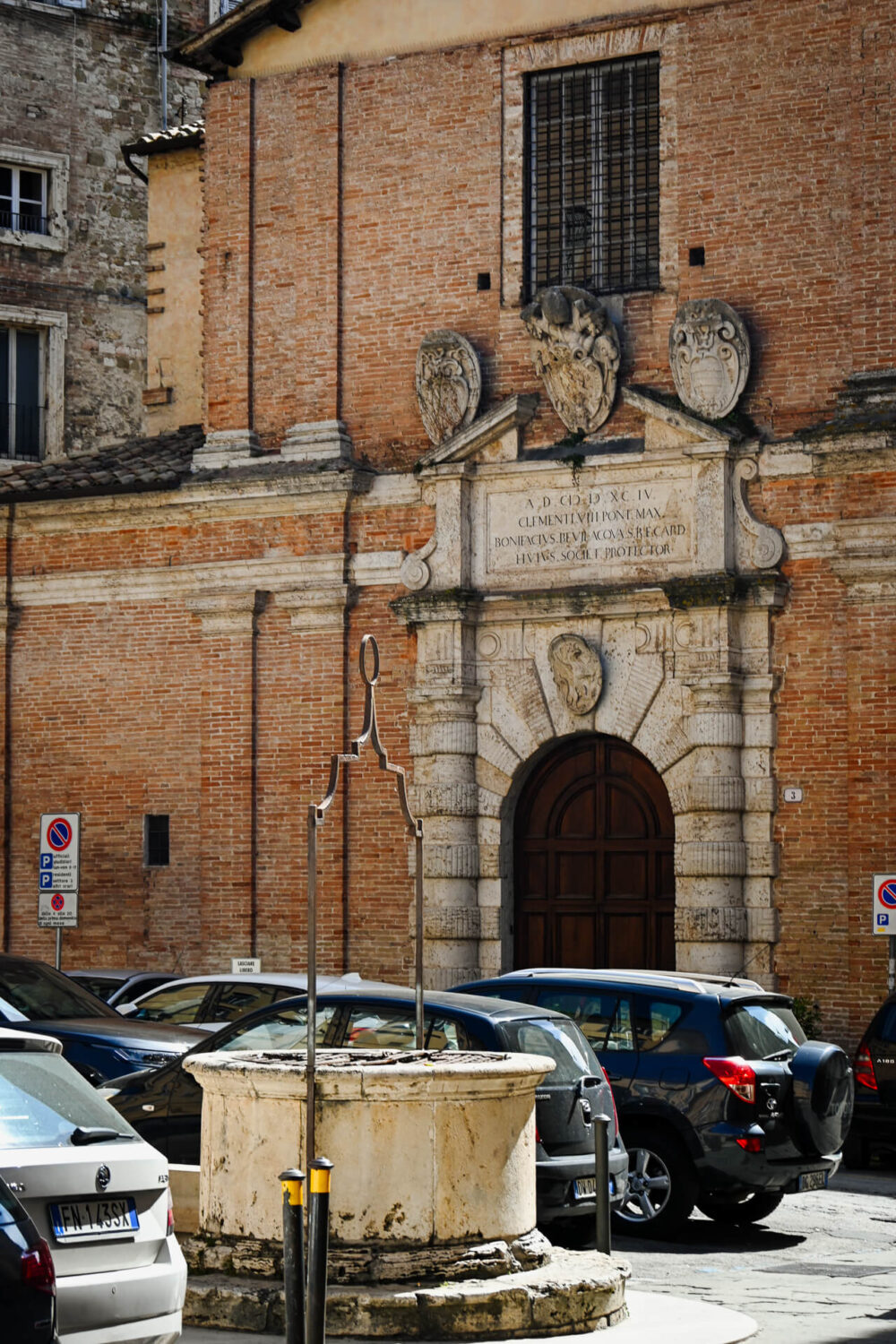 Middeleeuwse put van de Pozzo Etrusco in Perugia